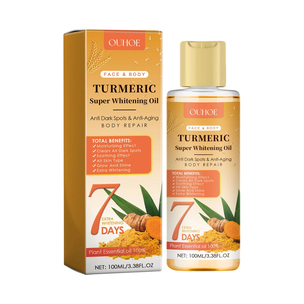 Turmeric Essential Oil Body Massage-5